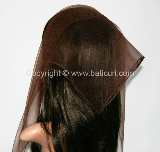 01-139 Square Solid-Chocolate brown